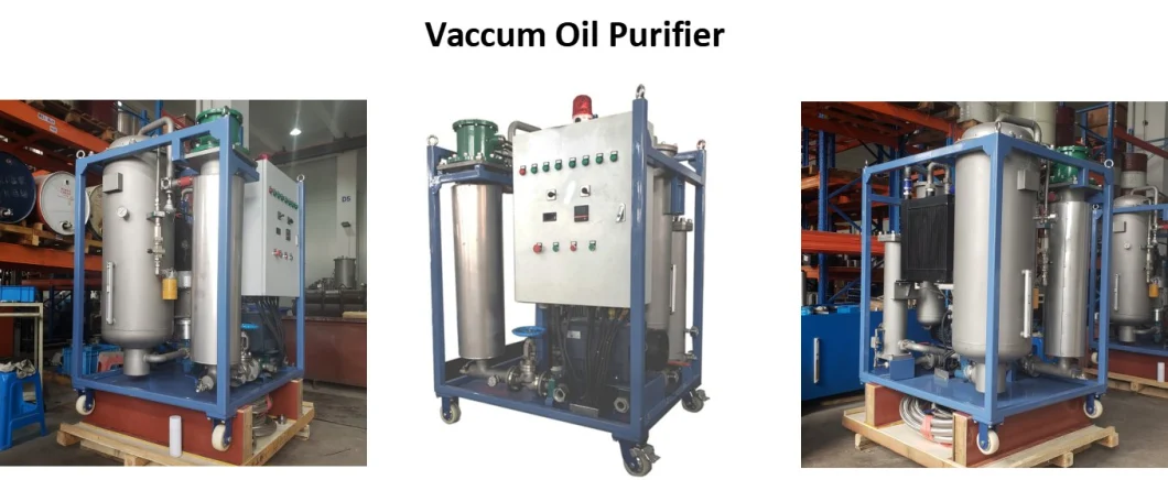 Portable Marine Engine Diesel Centrifugal Heavy Fuel Double Stage Dirty Waste Purify Transformer Hydraulic Lubricating Insulating Turbine Vacuum Oil Purifier