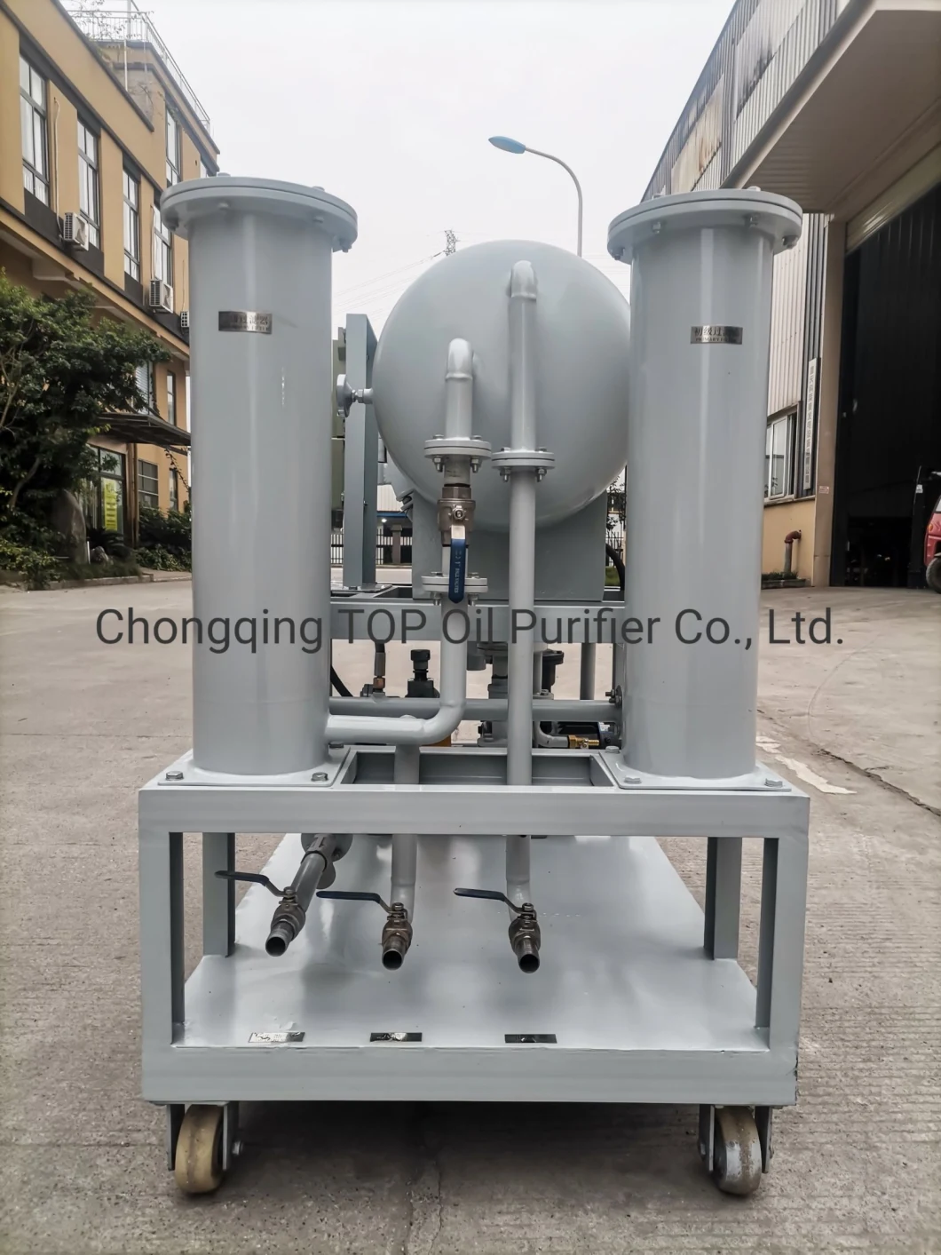 Lubricating Oil Purifier with Coalescer and Separator Filter Elements