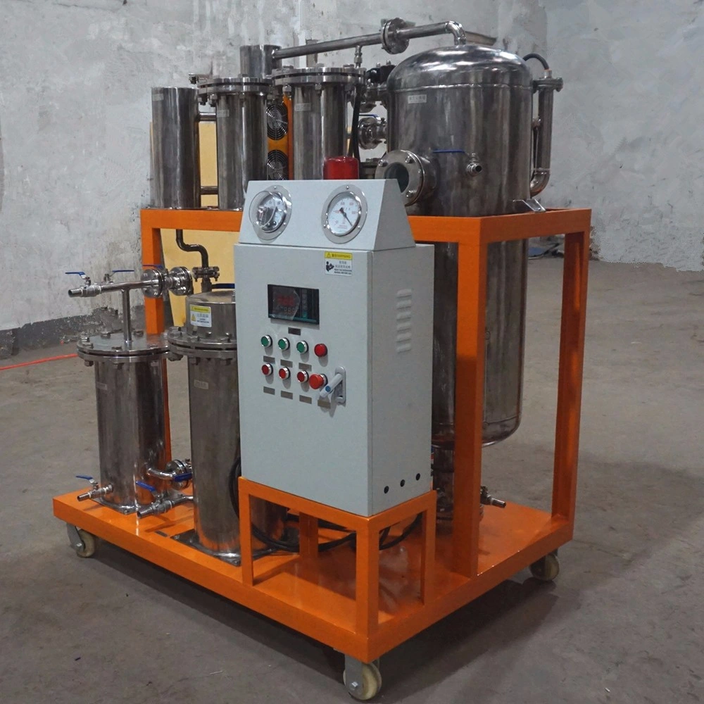 Manufacturer Recommendation Cop Cooking Oil Purification Machine Oil Purifier