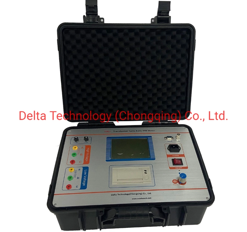 Low Price Single Three Phase Transformer Test TTR Meter Turns Ratio Tester