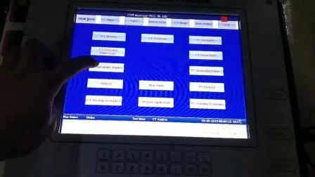 Analyseur multifonctionnel d'appareil de contrôle de transformateur de courant d'équipement d'essai de CT PT