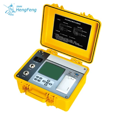 Transformateur triphasé transforme le testeur TTR de rapport pour les tests de transformateur